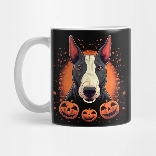 Bull Terrier Halloween by JH Mart